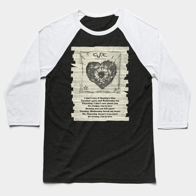 Father I'm In Love Baseball T-Shirt by PAPER TYPE